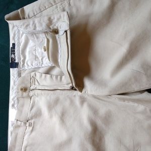 Hart Schaffner Marx Beige/Off White Cotton/Linen Summer Pants  36 - 29